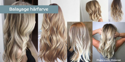 Balayage hårfarve